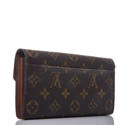 Louis Vuitton Monogram Sarah Wallet NM 3 of 9