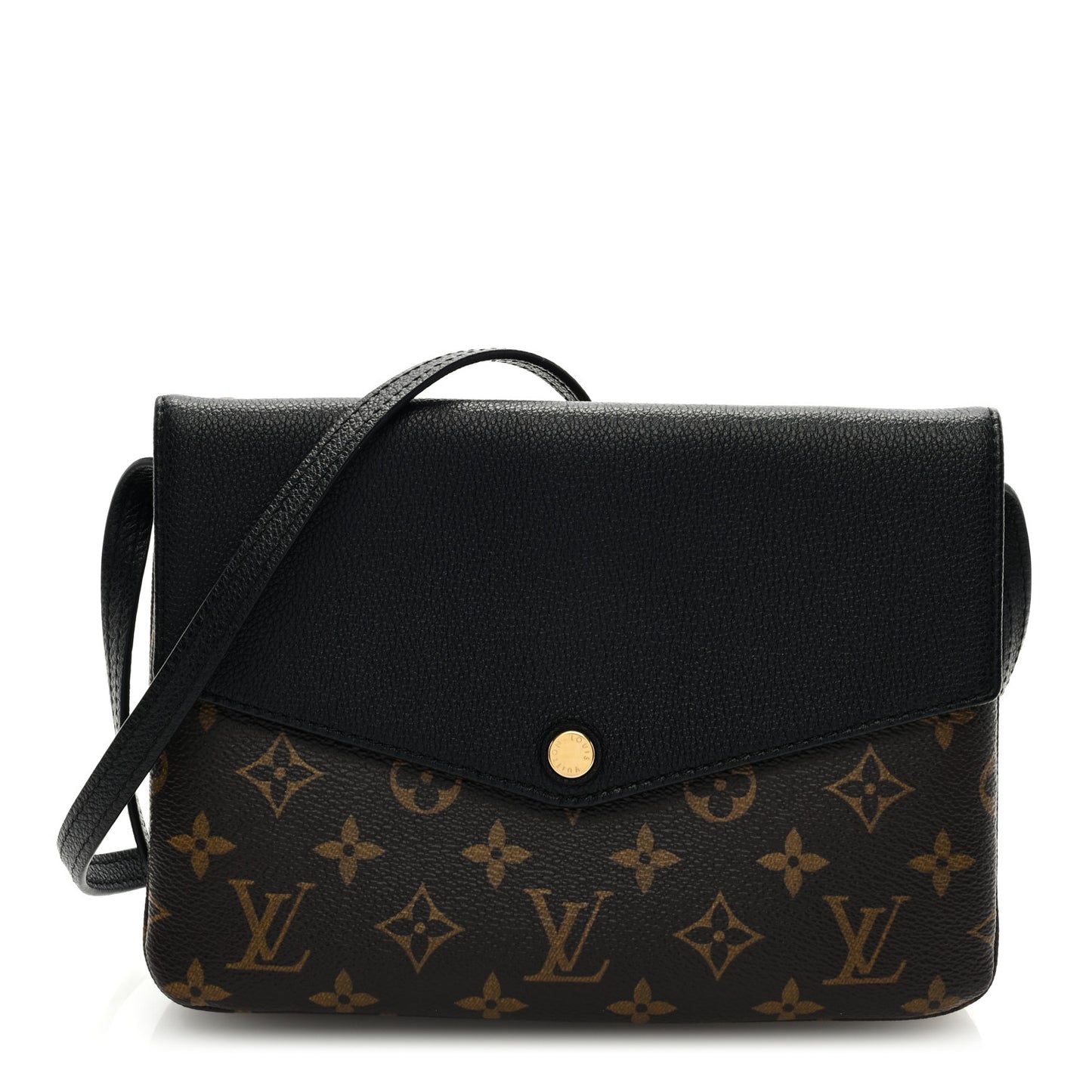 Monogram Twice Pochette Black