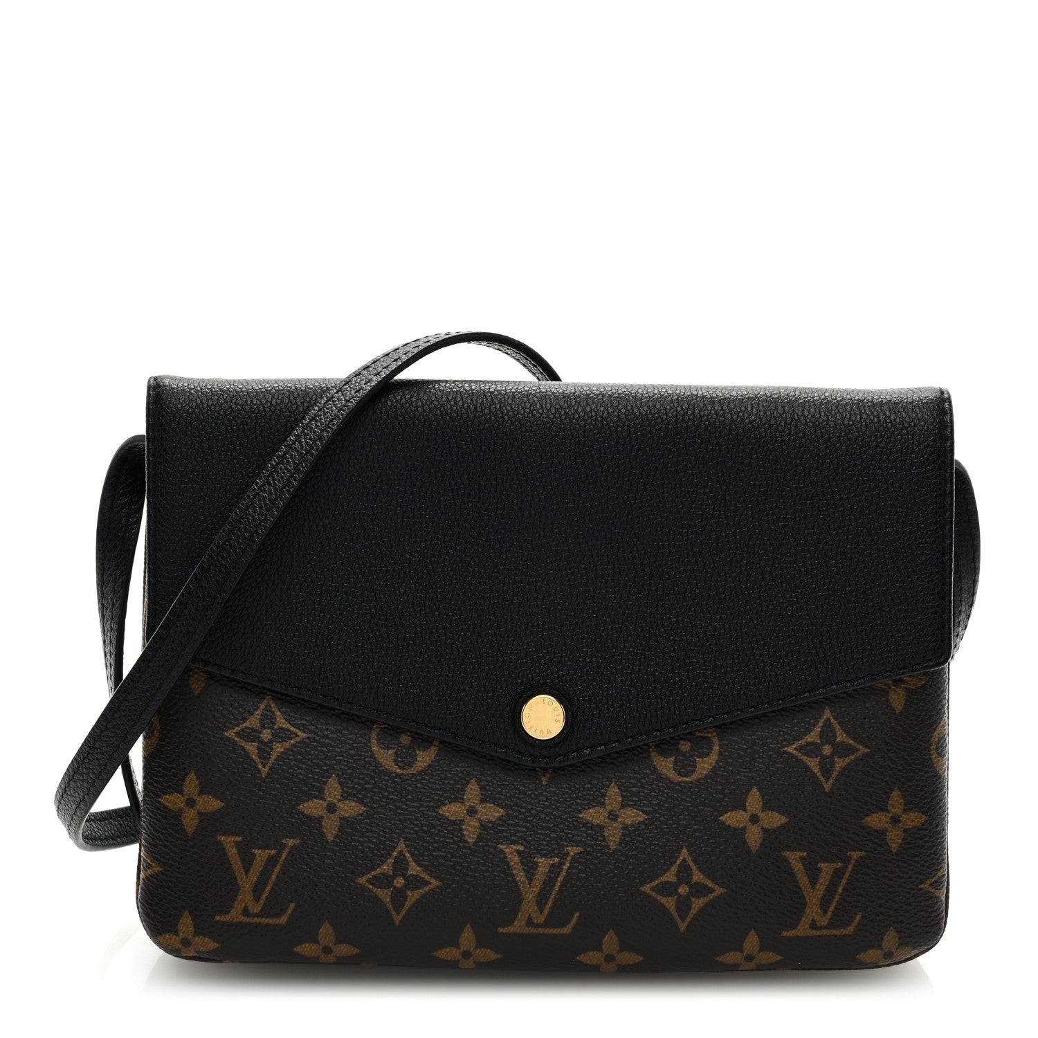 Louis Vuitton Monogram Twice Pochette Black 1 of 9