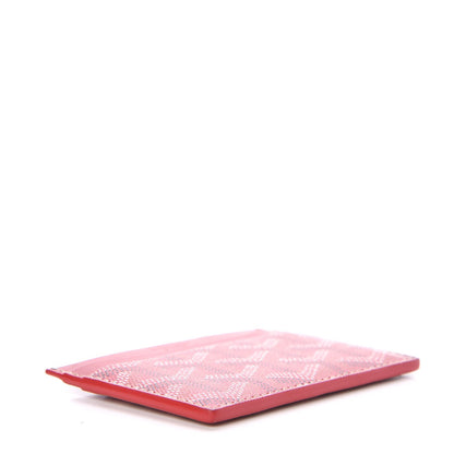 Goyard Goyardine Saint Sulpice Card Holder Red 11 of 14