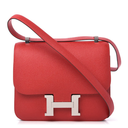 Hermes Epsom Constance 24 Rouge Casaque 1 of 11