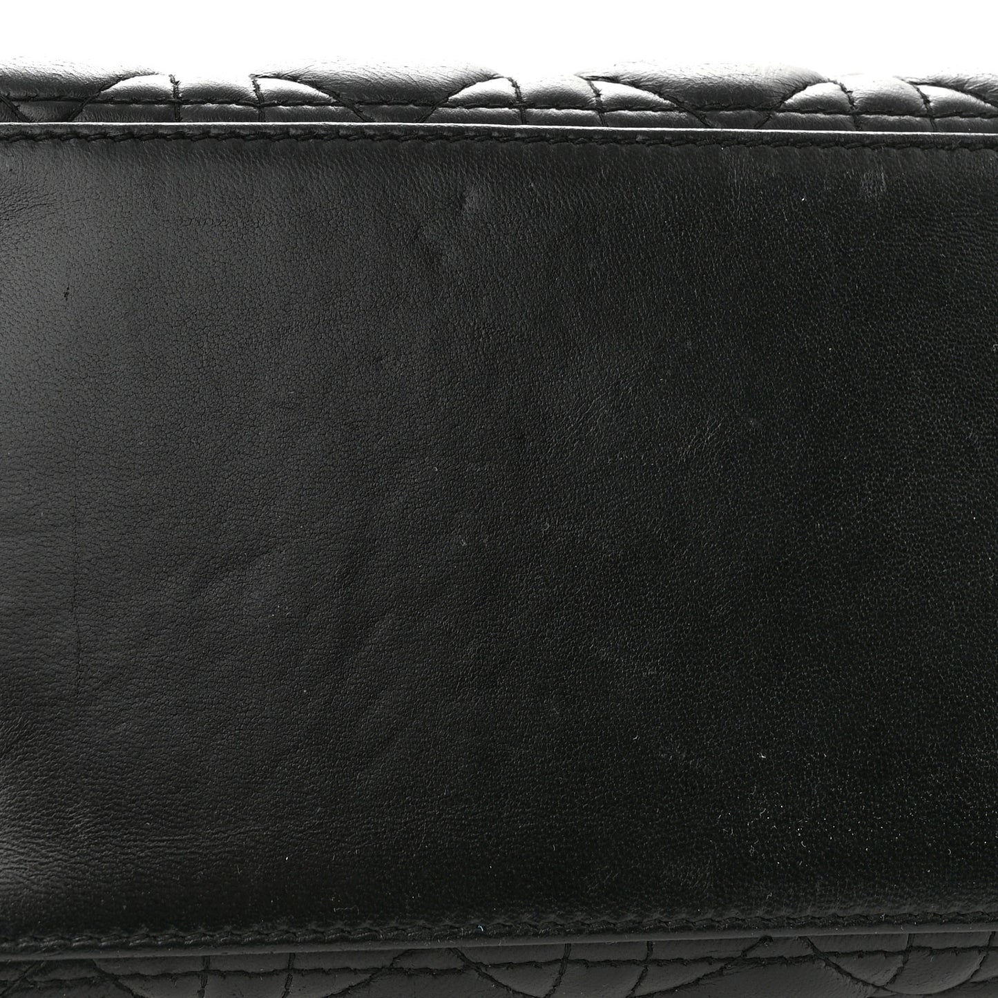 Lambskin Cannage Medium Lady Dior Black