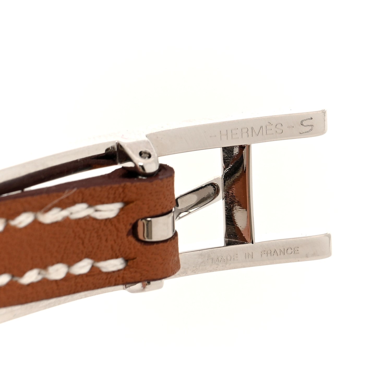 Epsom Hapi 3 MM Triple Tour Wrap Bracelet S Etain