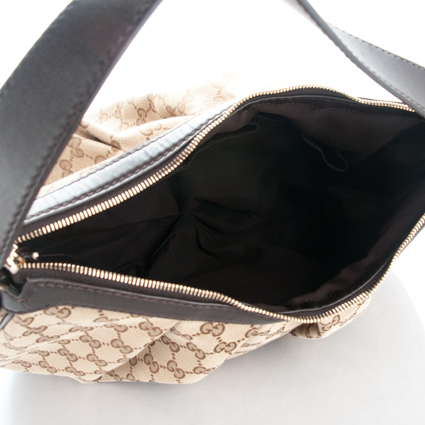Monogram Medium Sukey Hobo Dark Brown