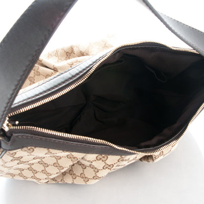 Gucci Monogram Medium Sukey Hobo Dark Brown 5 of 7