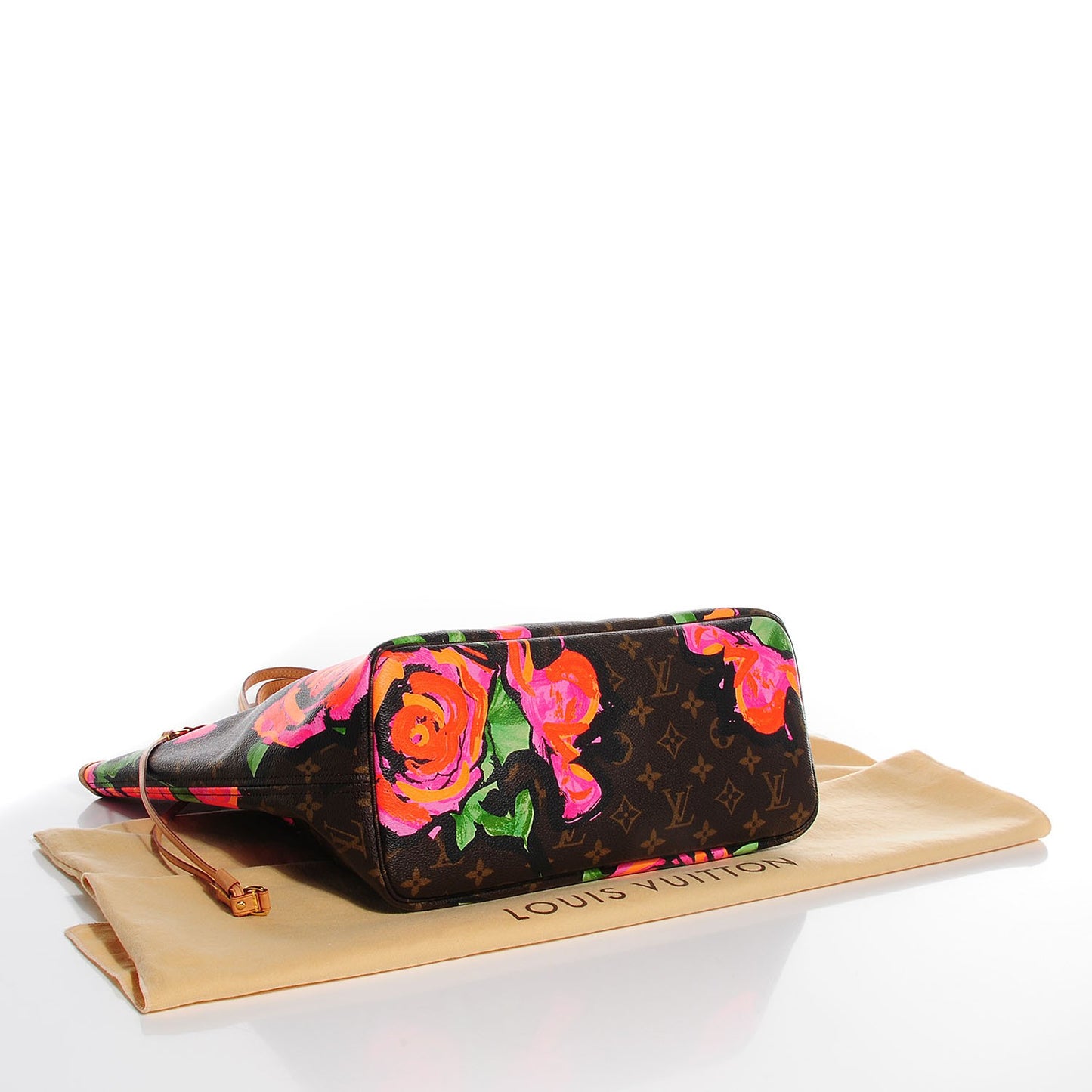 Monogram Roses Neverfull MM