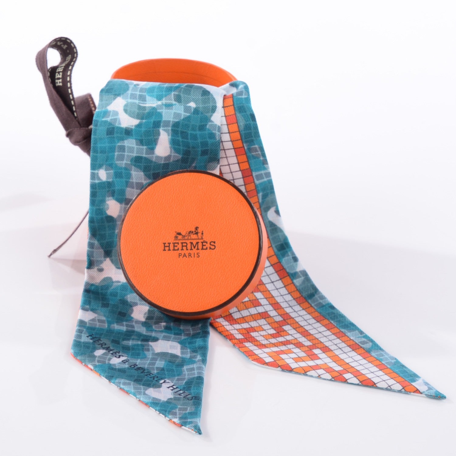 Hermes Silk a Beverly Hills Twilly 3 of 6