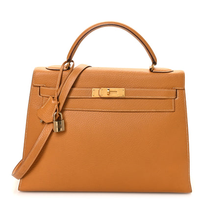 Hermes Ardennes Kelly Sellier 32 Naturel Sable 1 of 10
