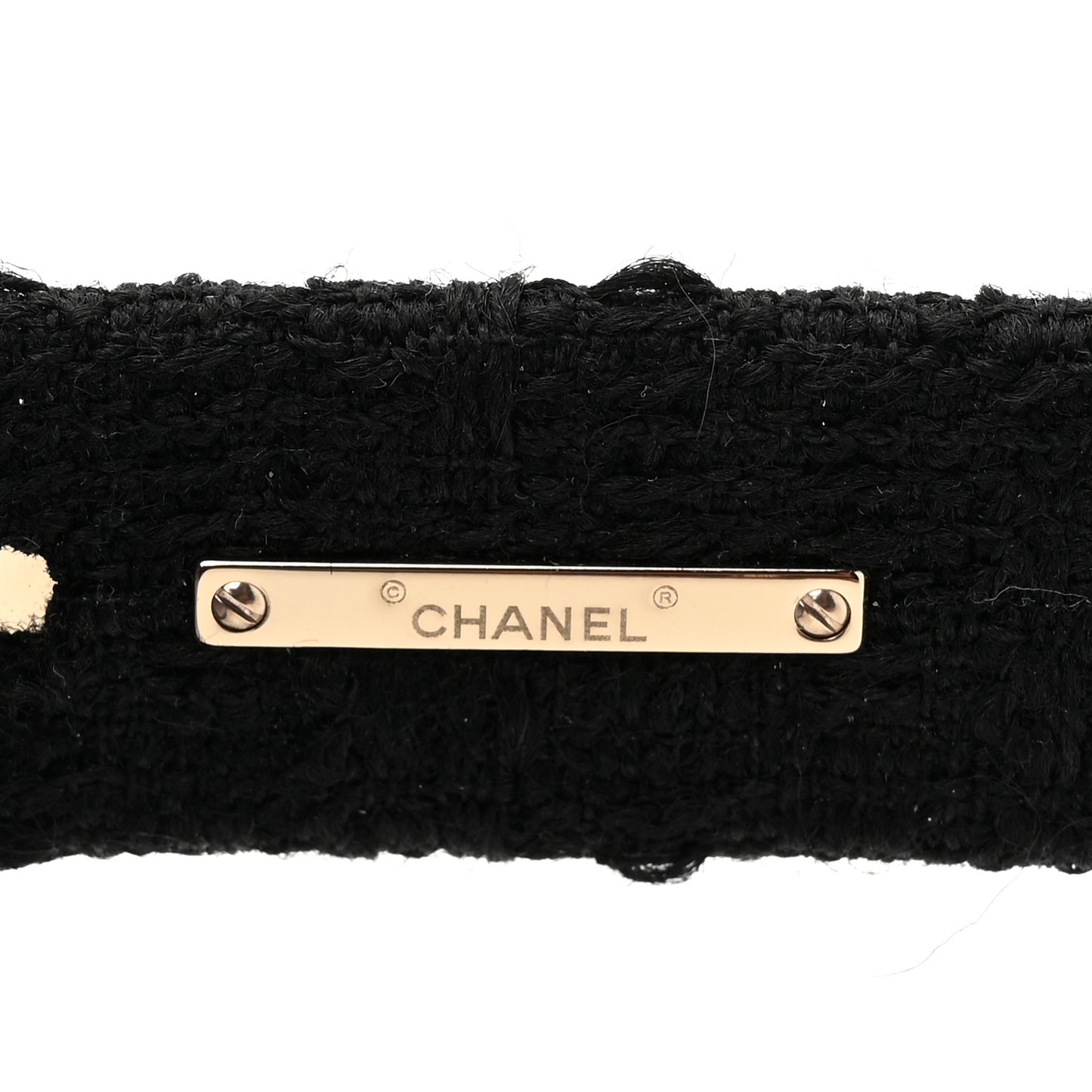 Acetate Tweed Square Sunglasses 5512 Black