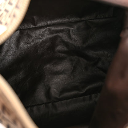 Fendi Zucchino Small Pochette Tobacco 5 of 13