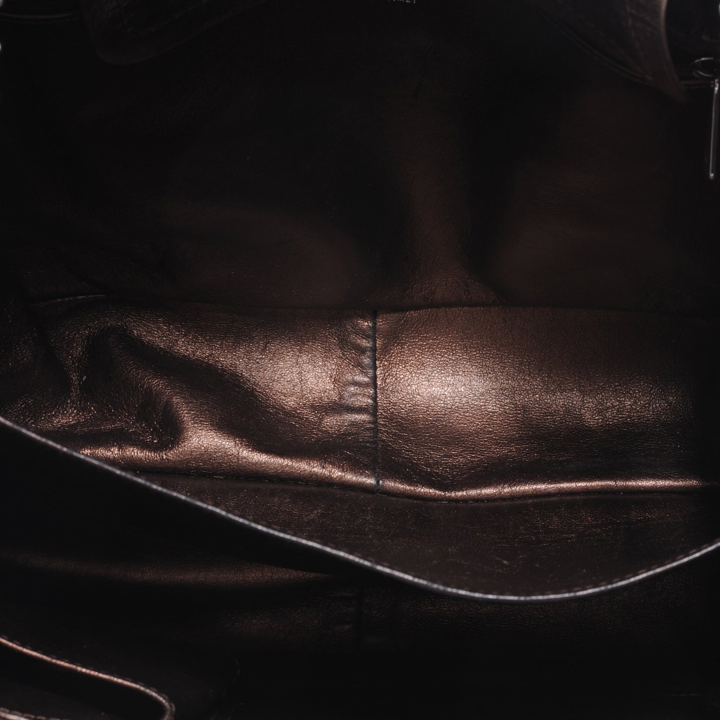 Aged Calfskin Reissue 2.55 Accordion Flap Bronze