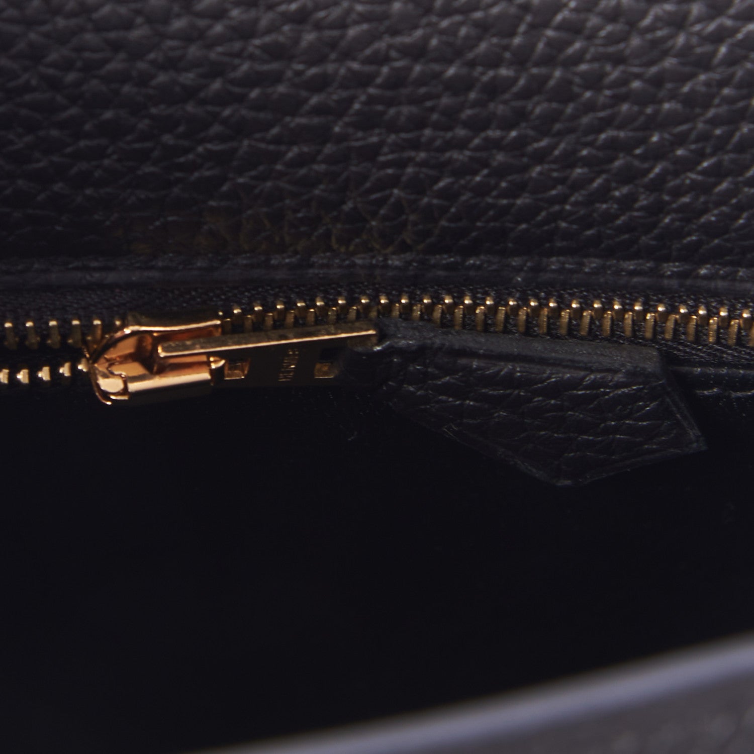 Hermes Togo Lizard Kelly Retourne Touch 25 Black 15 of 34