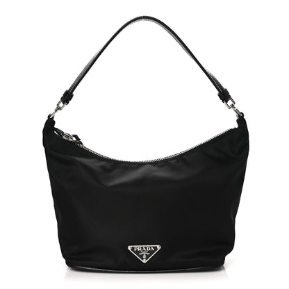Prada Tessuto Nylon Small Shoulder Bag Black 1 of 8