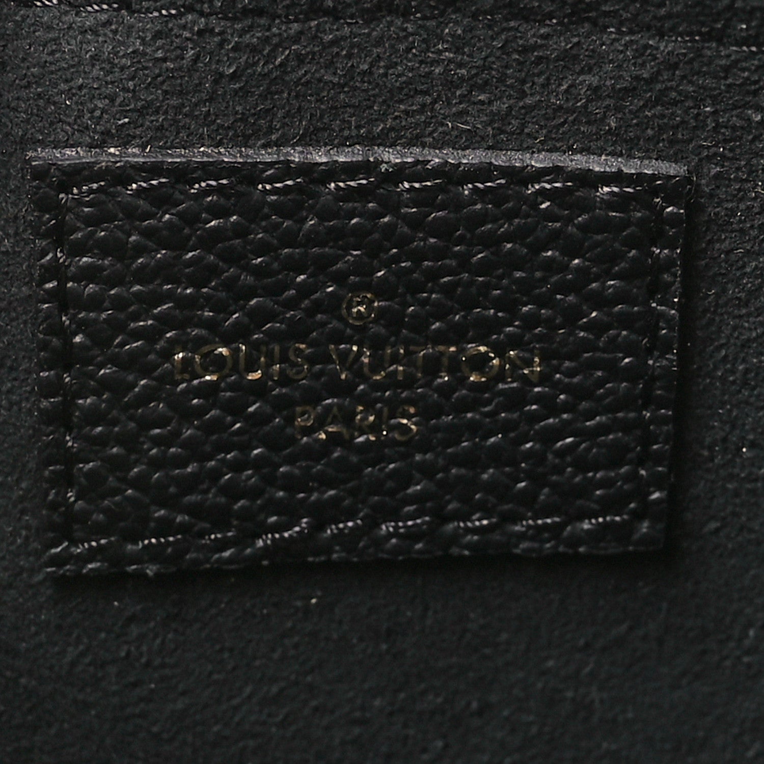 Louis Vuitton Empreinte Monogram Giant Multi Pochette Accessories Black 6 of 10