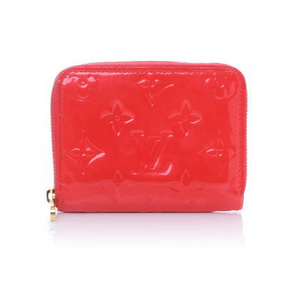 Louis Vuitton Vernis Zippy Coin Purse Rouge Grenadine 1 of 7