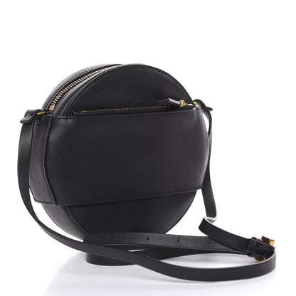 Valentino Garavani Calfskin VLogo Round Crossbody Bag Black 3 of 10