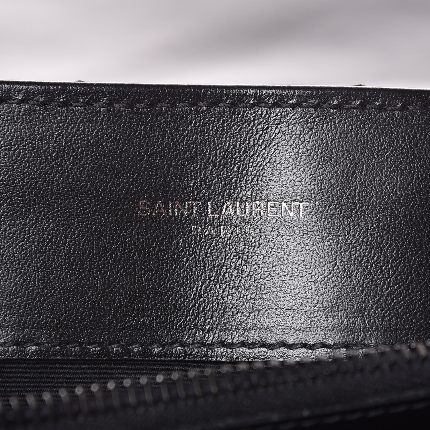 Saint Laurent Calfskin Y Quilted Monogram Medium Loulou Chain Satchel Black 6 of 10