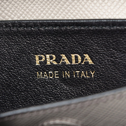 Prada Saffiano Cuir Medium Double Bag Pomice 7 of 14