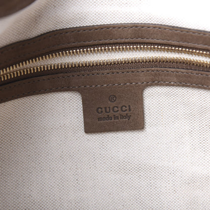Gucci Monogram Web Medium Jackie O Hobo Brown 8 of 10