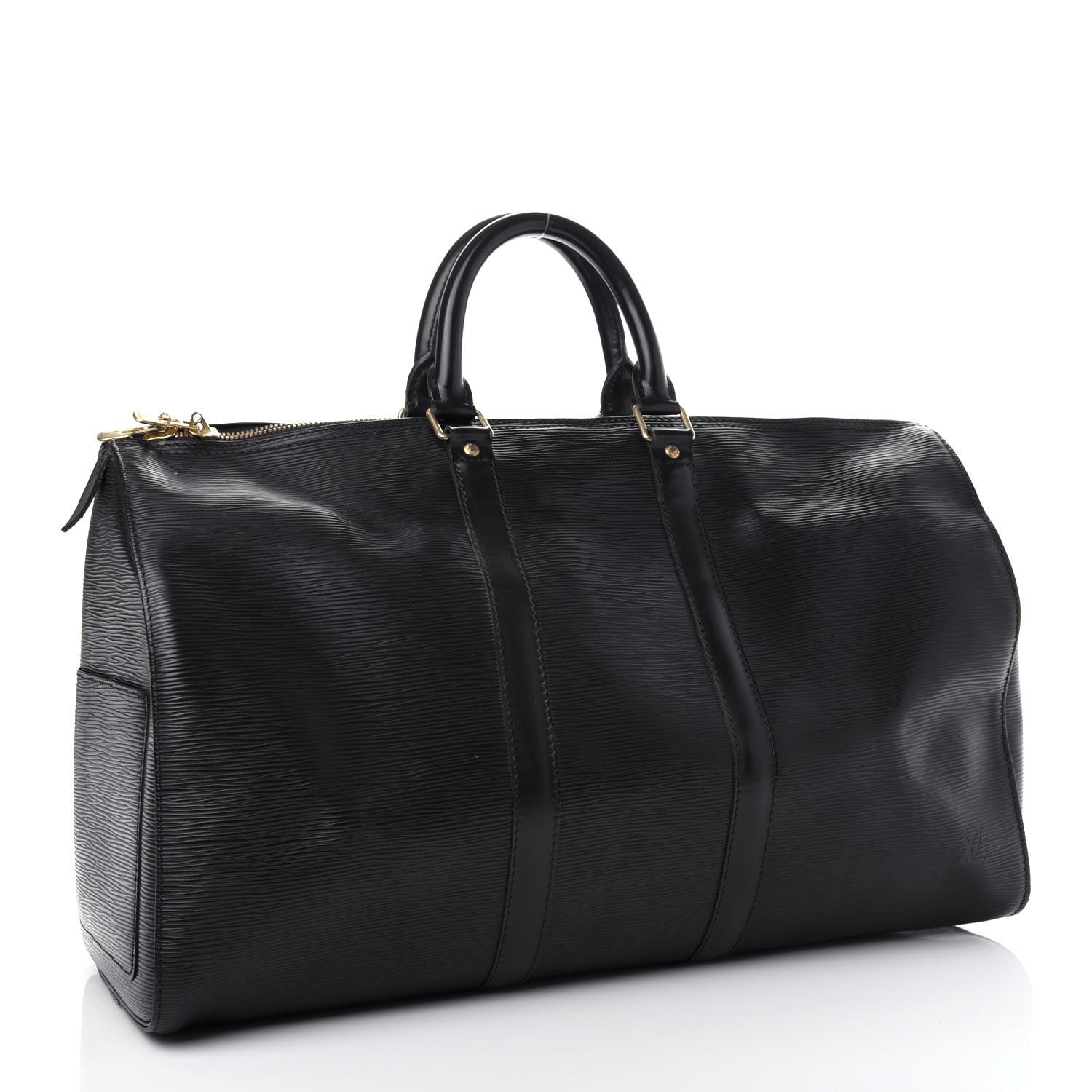 Louis Vuitton Epi Keepall 45 Black 2 of 11