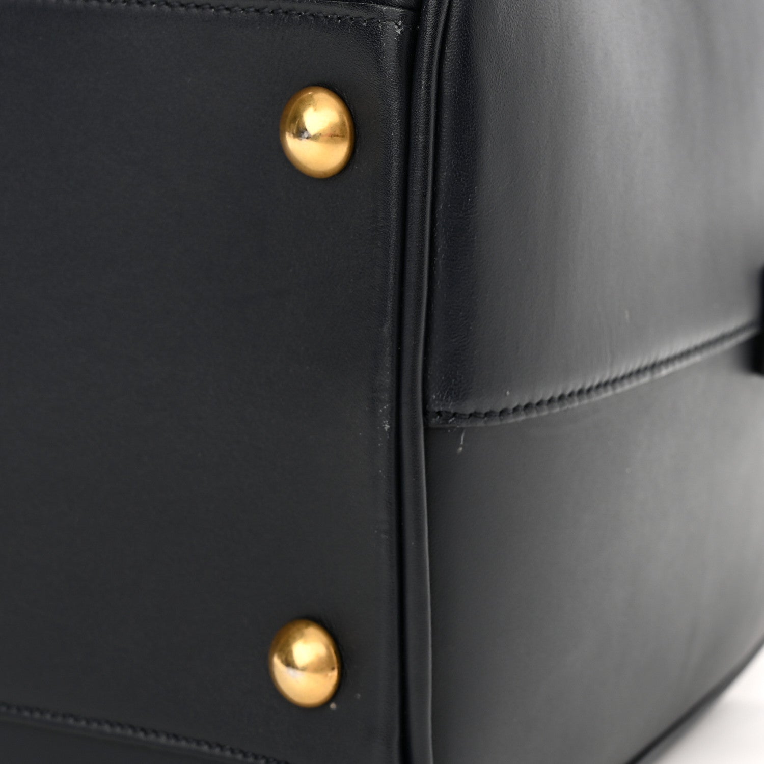 Saint Laurent Calfskin Classic Duffle 6 Marine 11 of 11