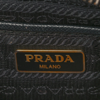Prada Saffiano Mini Camera Crossbody Bag Black 6 of 10