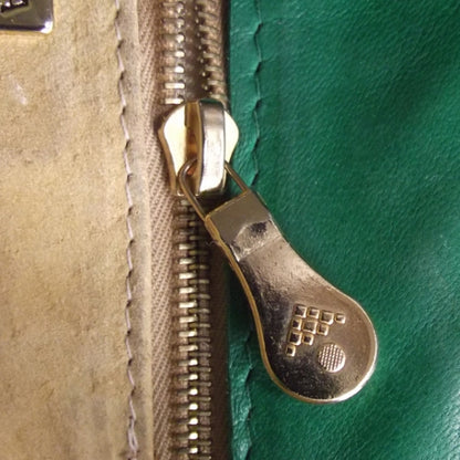Bottega Veneta Woven Shoulder Bag Green 9 of 9
