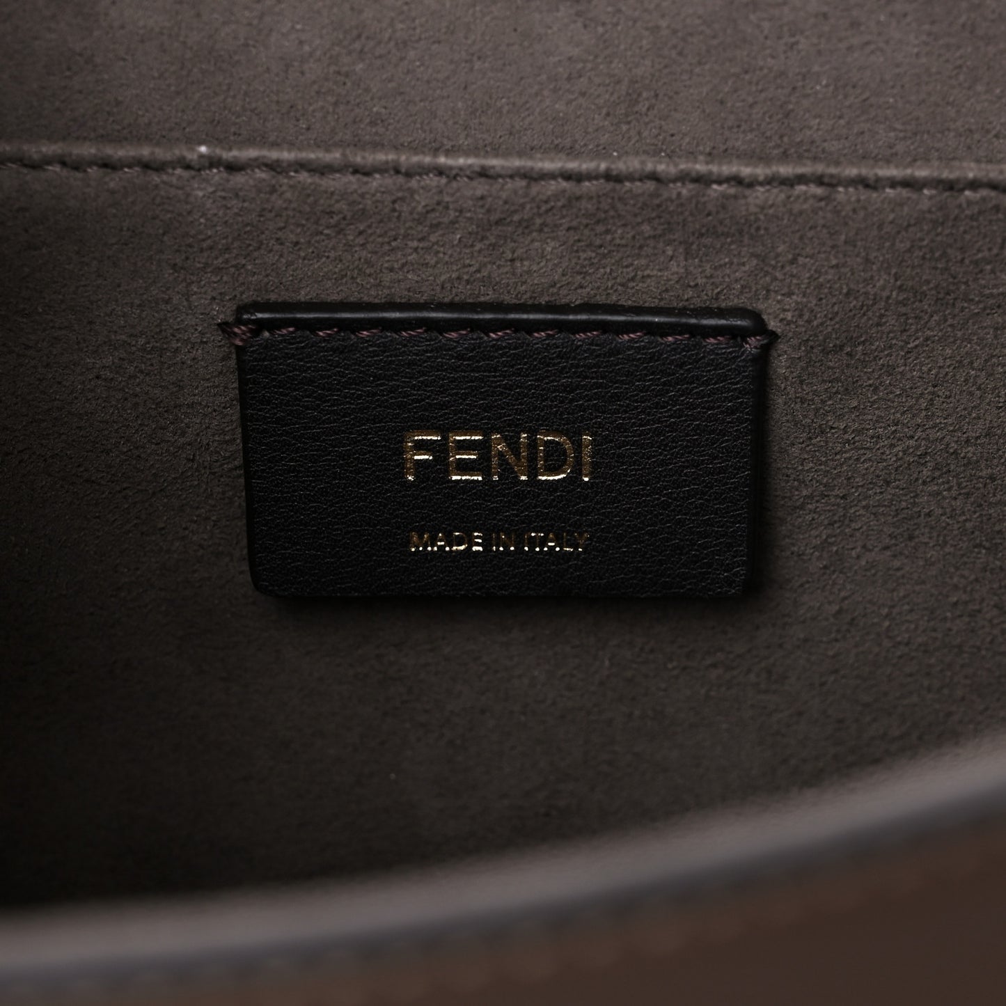 Vitello Century Opaco F is Fendi Kan I Shoulder Bag Tortora