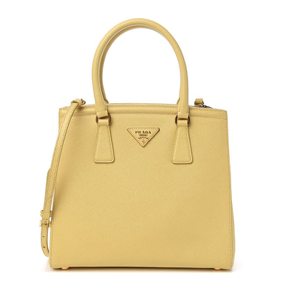 Prada Saffiano Lux Parabole Tote Ginestra 1 of 12