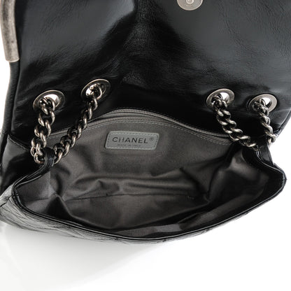 Chanel Glazed Calfskin Quilted Flap Black 5 of 7