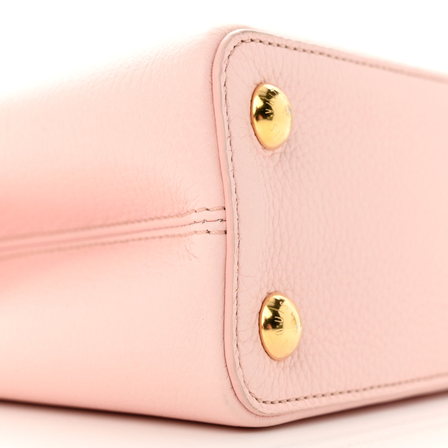 Louis Vuitton Taurillon Capucines BB Rose Jasmin 8 of 11