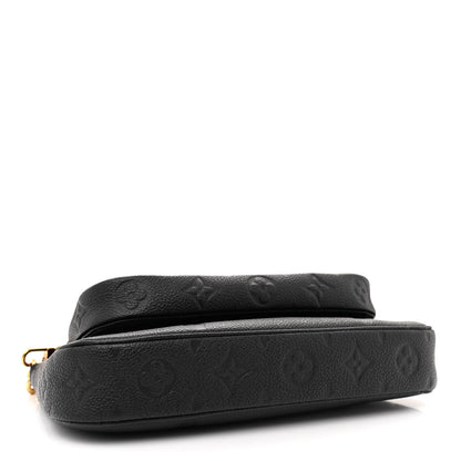 Louis Vuitton Empreinte Monogram Giant Multi Pochette Accessories Black 4 of 16