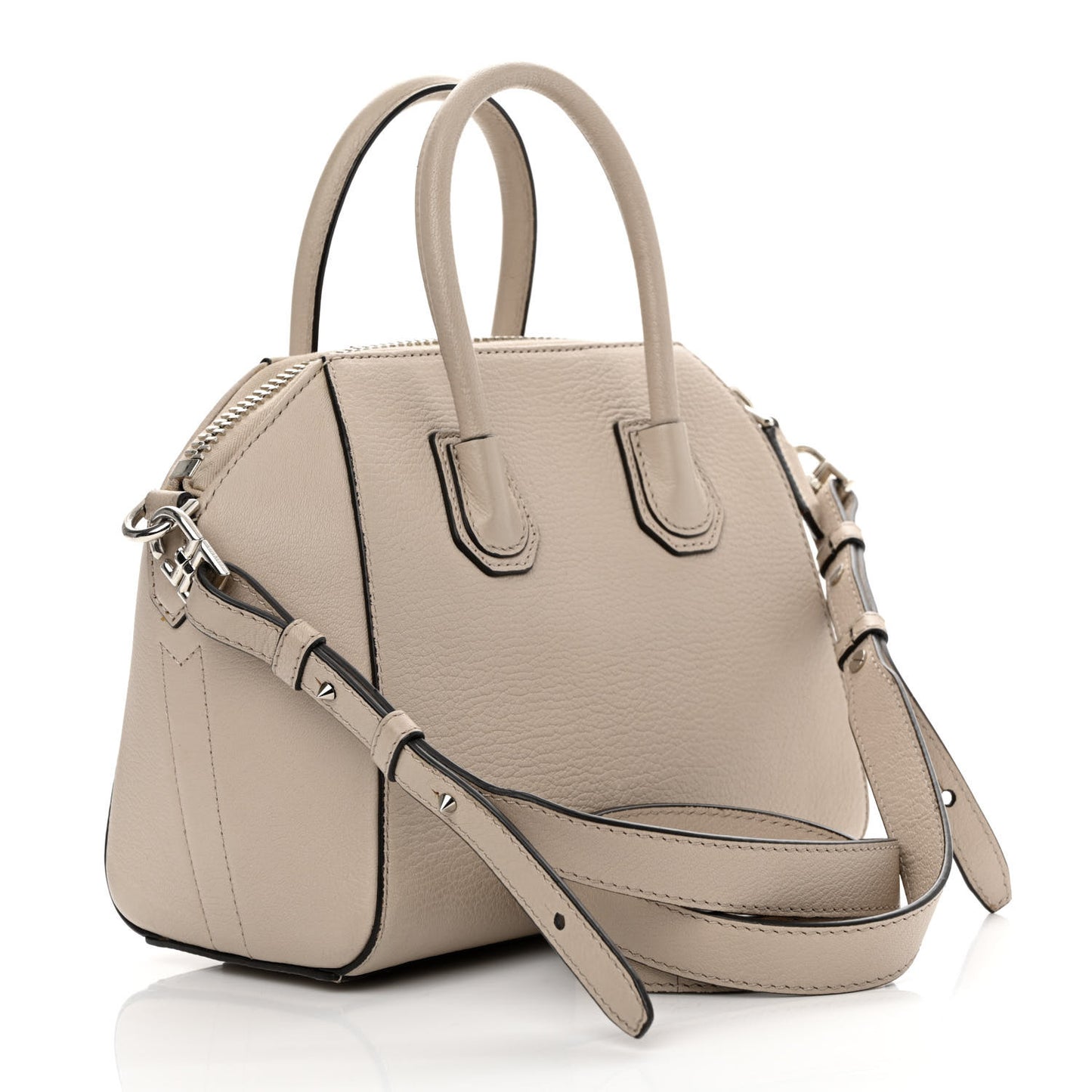 Sugar Goatskin Mini Antigona Dune