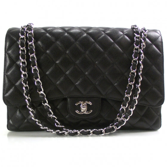 Chanel Caviar Maxi Flap Black 1 of 13