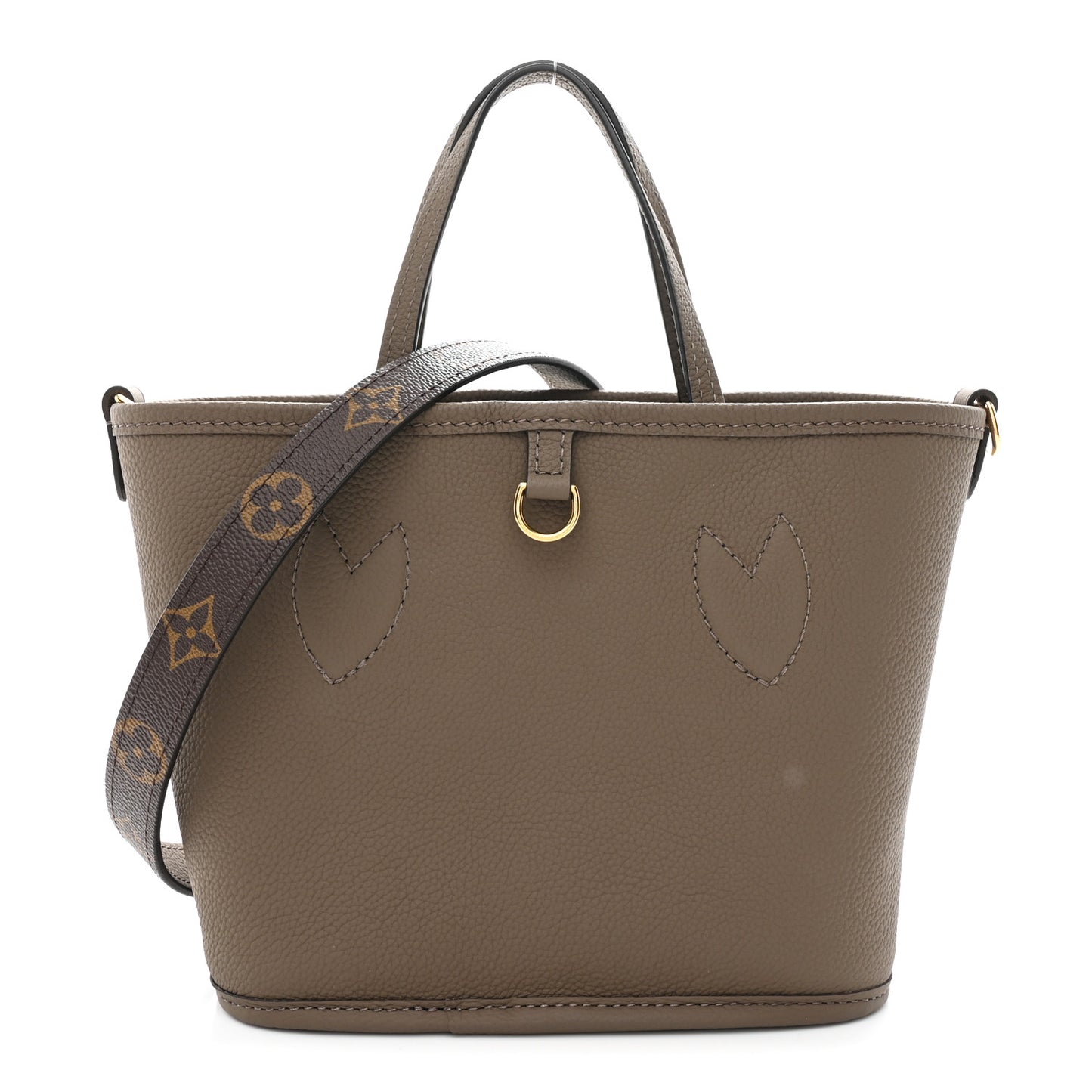 Monogram Neverfull Inside Out Bandouliere BB Dark Fango