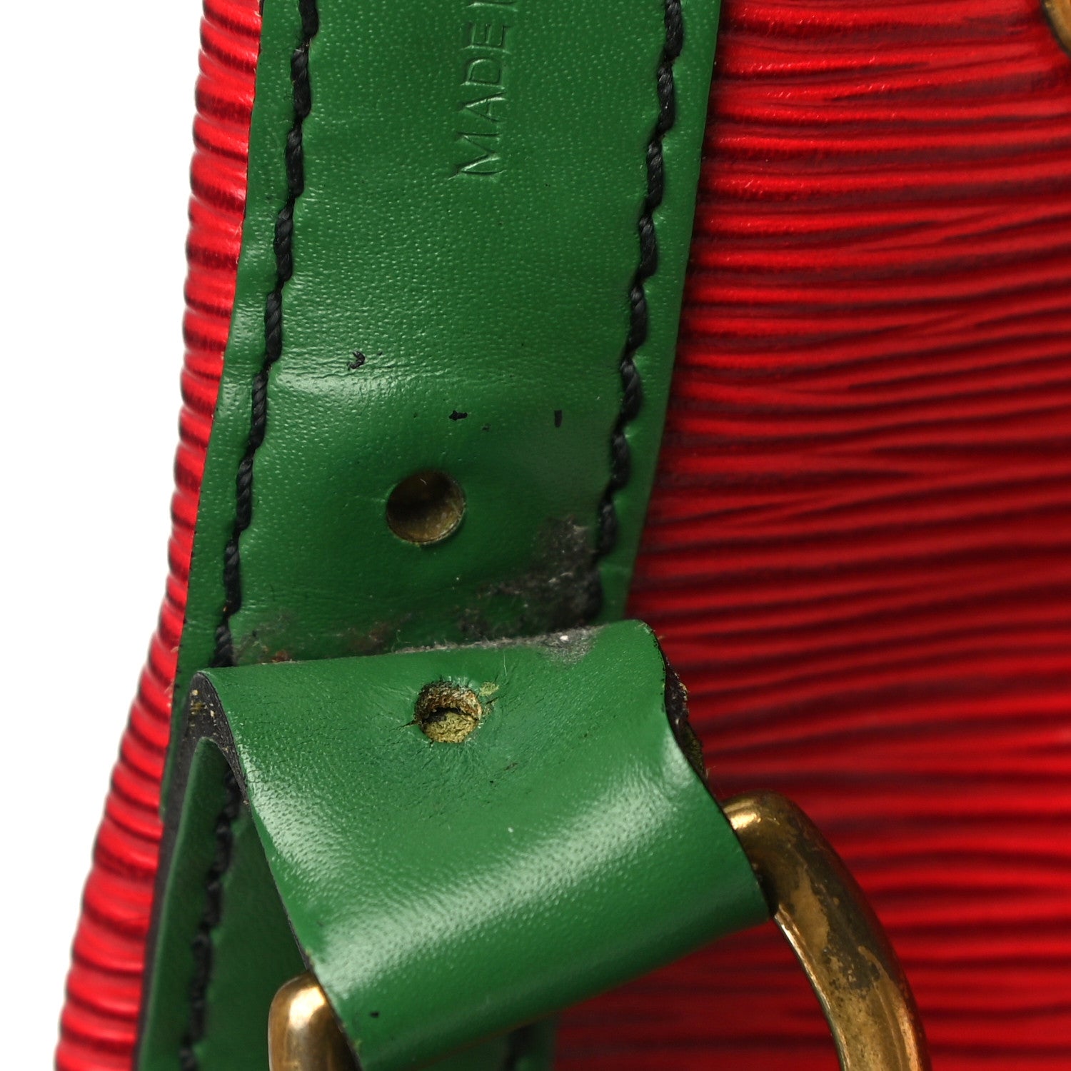 Louis Vuitton Epi Tri-Color Noe Castillan Red Toledo Borneo 14 of 14