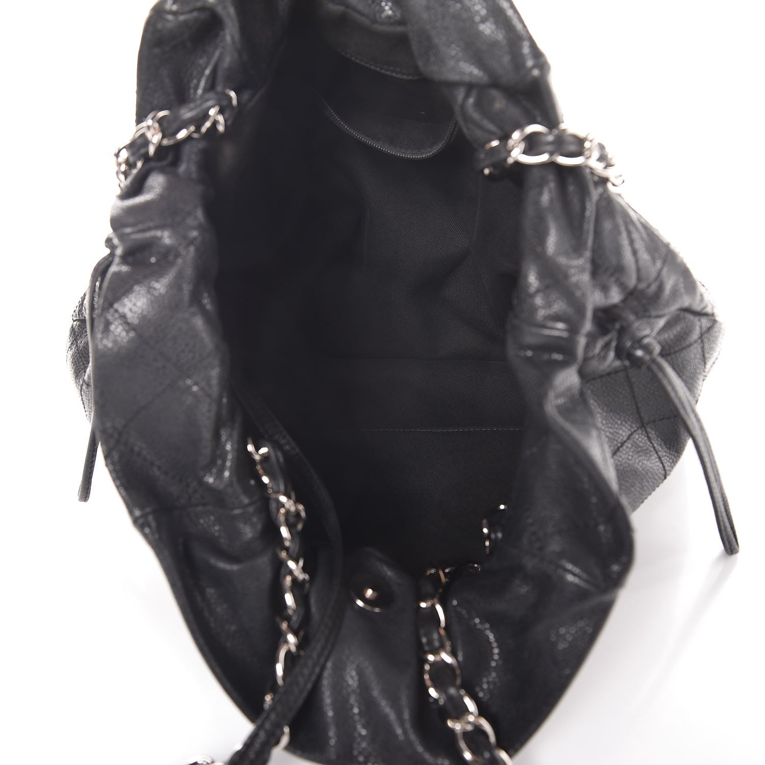 Chanel Caviar 31 Drawstring Tote Black 6 of 11