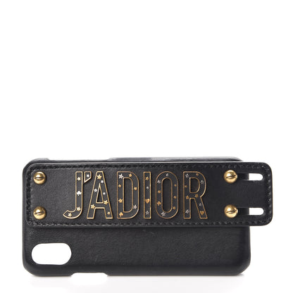 Christian Dior Calfskin J'adior Tech iPhone X Case Black 6 of 9