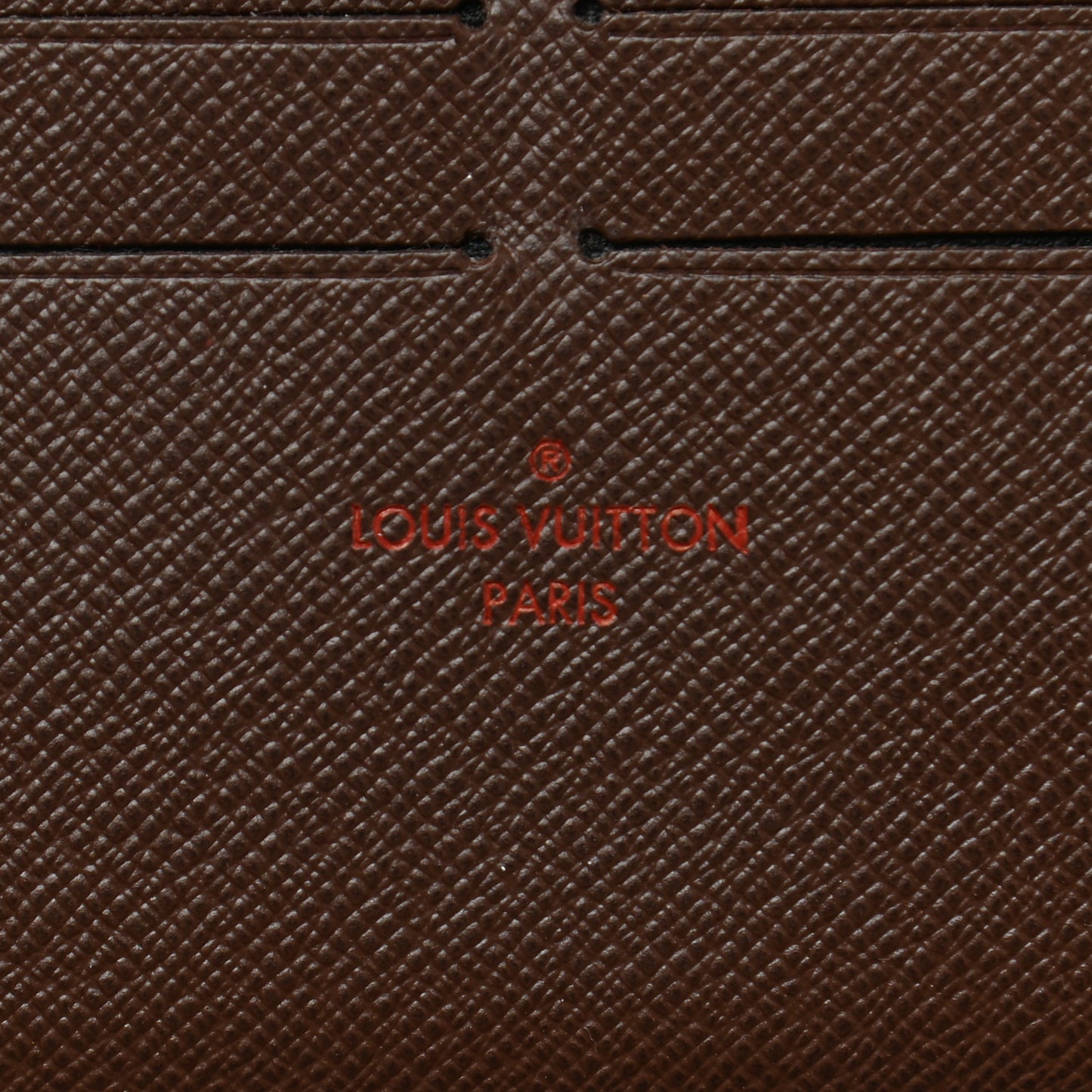 Damier Ebene Zippy Organizer Wallet