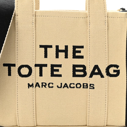 Marc Jacobs Jacquard Small The Traveler Tote Bag Warm Sand 8 of 10