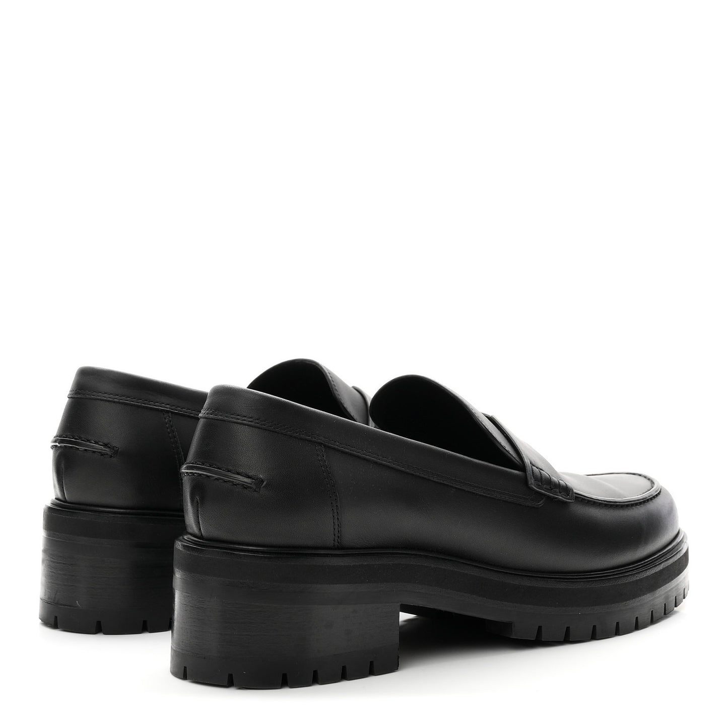 Calfskin Ivy Loafer 41 Black