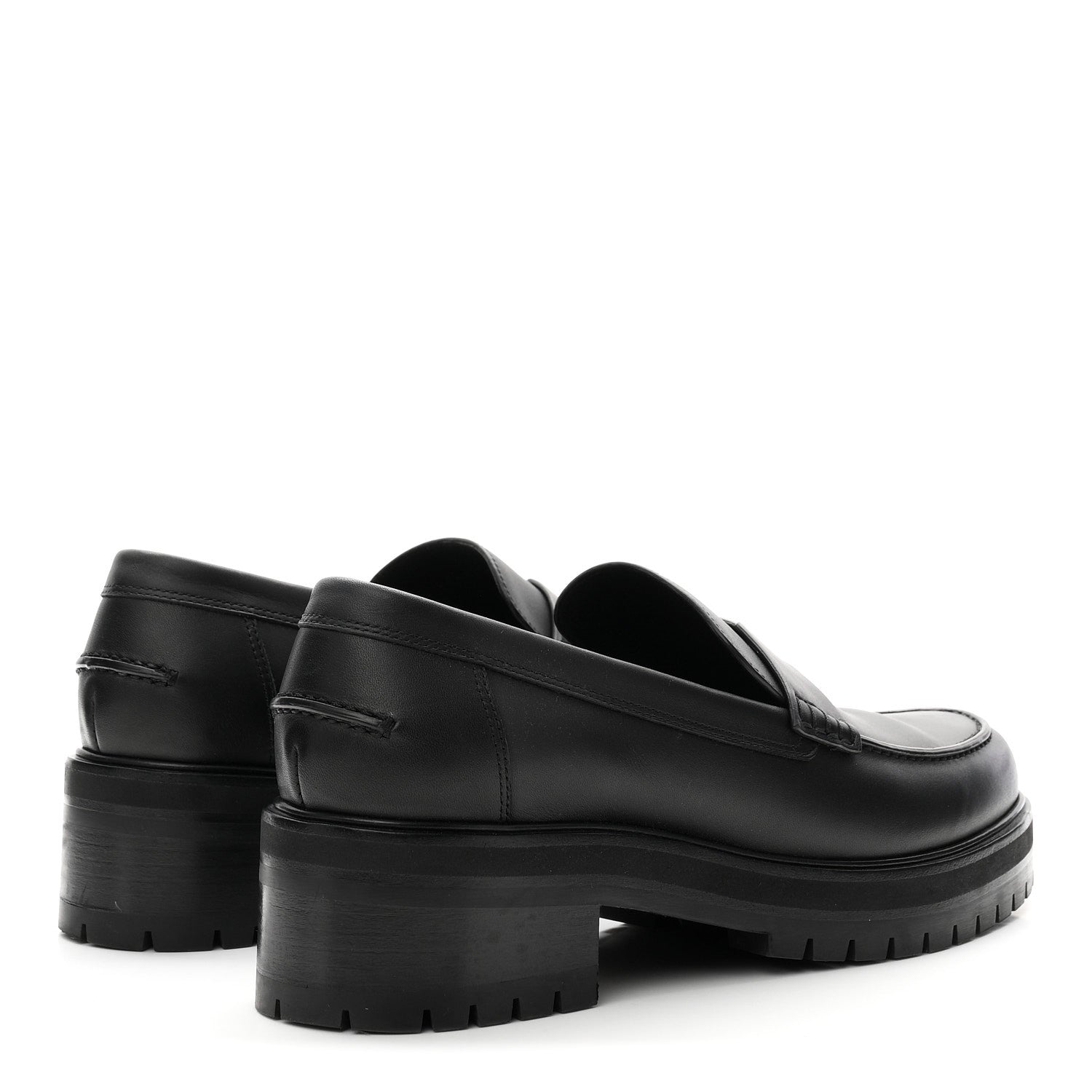 Hermes Calfskin Ivy Loafer 41 Black 5 of 10