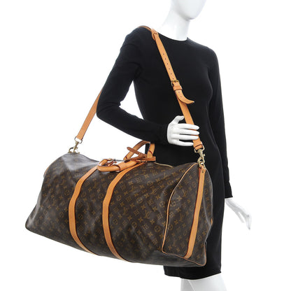 Louis Vuitton Monogram Keepall Bandouliere 60 2 of 13