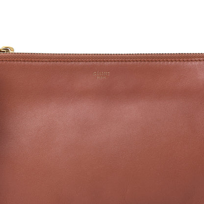 Celine Smooth Lambskin Small Trio Crossbody Bag Sienna 9 of 9
