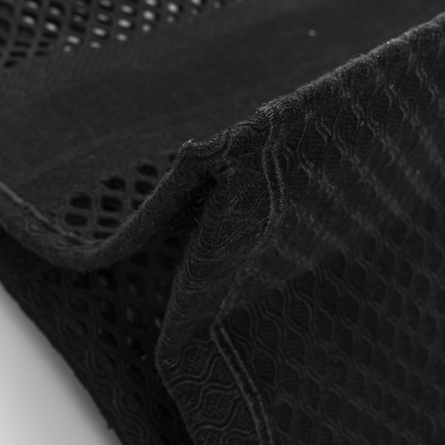 Christian Dior Mesh Embroidered Book Tote Black 11 of 12