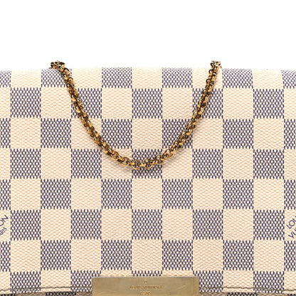 Louis Vuitton Damier Azur Favorite MM MM 9 of 13
