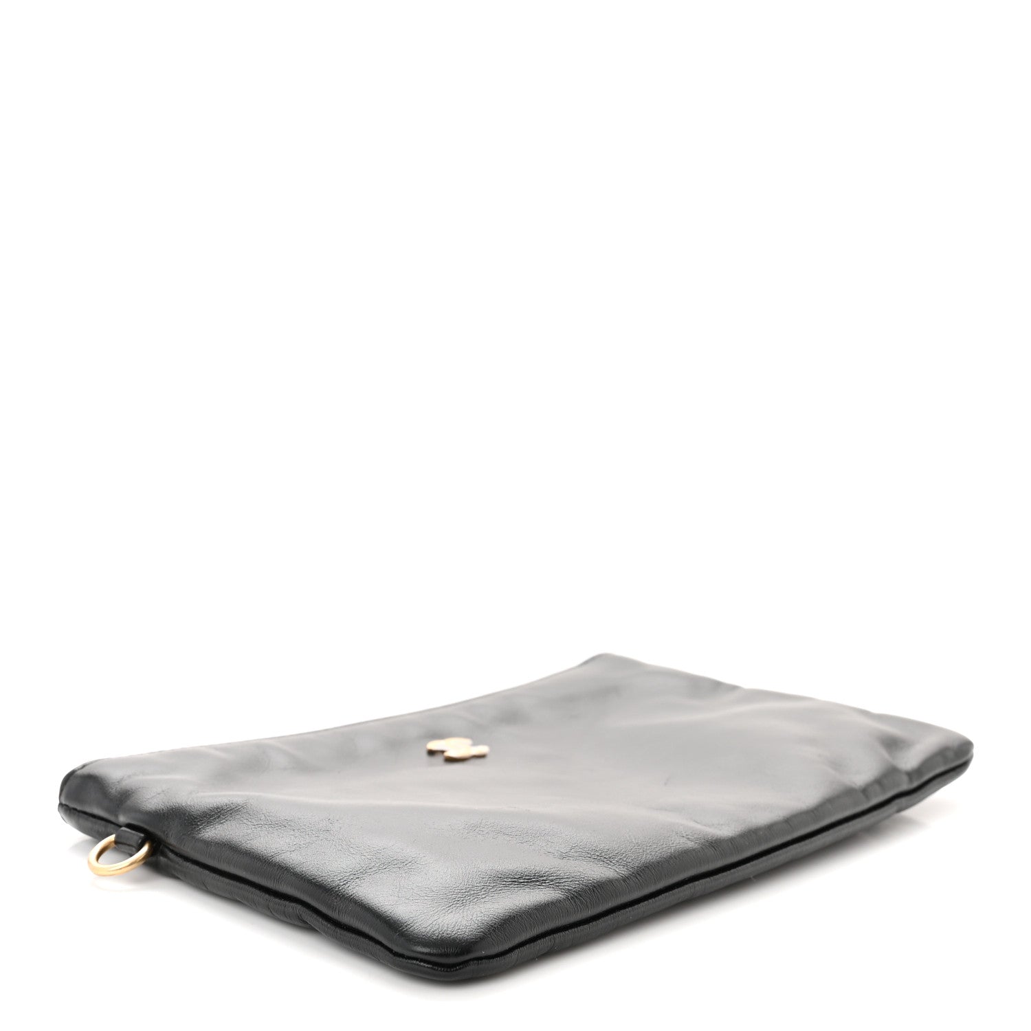 Chanel Shiny Calfskin Chanel 22 Removable Pouch Black 4 of 5