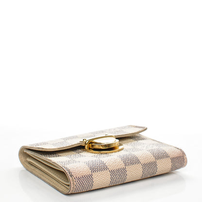 Louis Vuitton Damier Azur Koala Wallet 4 of 12