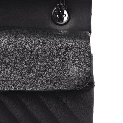 Chanel Sheepskin Chevron Quilted 2.55 Reissue 226 Flap So Black 10 of 14