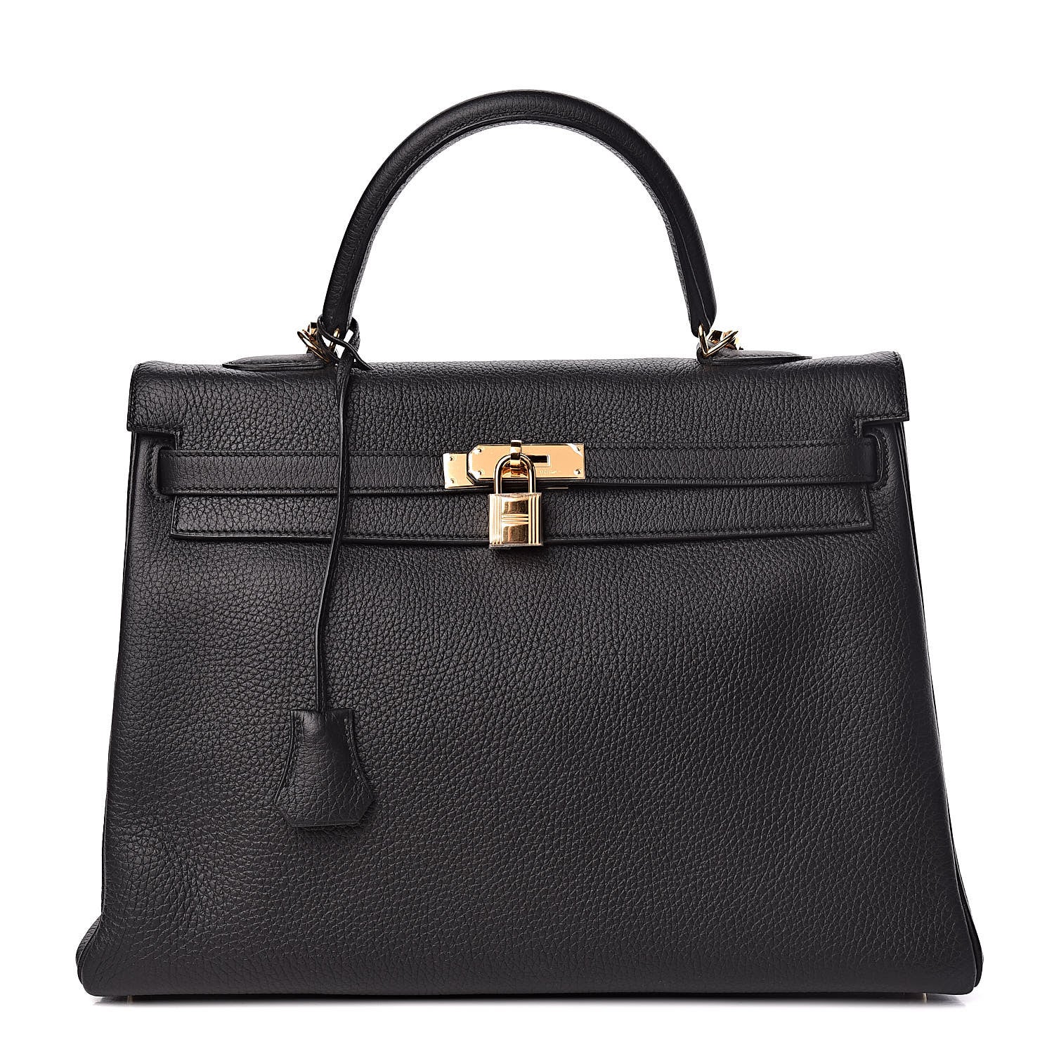 Hermes Togo Kelly Retourne 35 Black 1 of 11